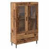 vidaXL Highboard Old Wood 69.5 x 31 x 115 cm Engineered Wood