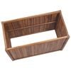 vidaXL Raised Bed 100x50x50 cm Solid Teak Wood