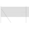 vidaXL Welded Wire Fence Grey 0.6 x 10 m Steel