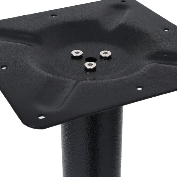 vidaXL Bistro Table Leg Black Ø43x72 cm Cast Iron