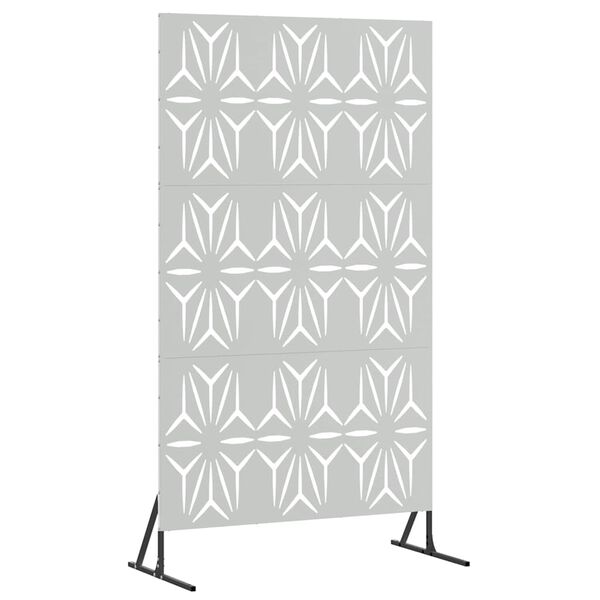vidaXL Privacy Screen Grey 100 x 50 x 180 cm Steel