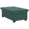 vidaXL Sofa Bed Dark green 67 x 194 x 38 cm Velvet