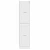 vidaXL Apothecary Cabinet&nbsp;White 40x41x174.5 cm Engineered Wood