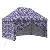 vidaXL Pop-up Gazebo with 4 Sidewalls 2.9 x 4.3 m Blue Camouflage