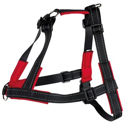 TRIXIE Harness Lead'n'Walk Soft Size L-XL 65-105 cm Black 13057