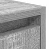 vidaXL Wall-Mounted Bedside Cabinets 2 pcs Grey Sonoma 38x34x40 cm