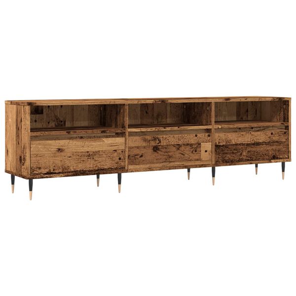 vidaXL TV Cabinet Old Wood 150x30x44.5 cm Engineered Wood