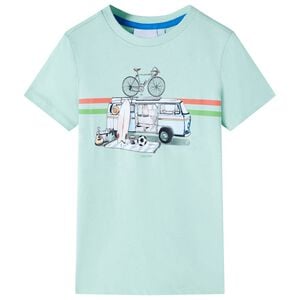 vidaXL Kids'T-shirt Light Mint 116