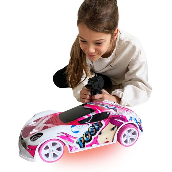 Exost Radio-controlled Toy Racecar Lighting Amazone Pink 1:14