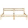 vidaXL Bed Frame without Mattress Solid Mango Wood 200 cm