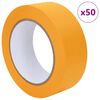 vidaXL Painter Masking Tapes 50 pcs Yellow 38mm x 50m Paper