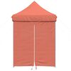 vidaXL Party Tent Folding Terracotta 200 x 200 x 306 cm Oxford Fabric