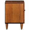 vidaXL Bedside Cabinet 2 pcs Brown 40 x 33 x 46 cm Solid Mango Wood