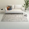 vidaXL Printed Rug Beige 80x150 cm Polyester