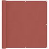 vidaXL Balcony Screen Terracotta 110 x 200 cm Oxford Fabric