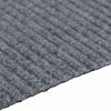 vidaXL Carpet Runner Light Grey 80 x 200 cm Fabric
