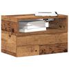 vidaXL Wall-mounted Bedside Cabinets 2 pcs Old Wood 45x26x28.5 cm