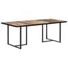 vidaXL Dining Table 200 cm Solid Reclaimed Wood