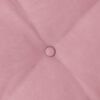 vidaXL Back Pillow Pink 140 x 50 cm Corduroy Fabric
