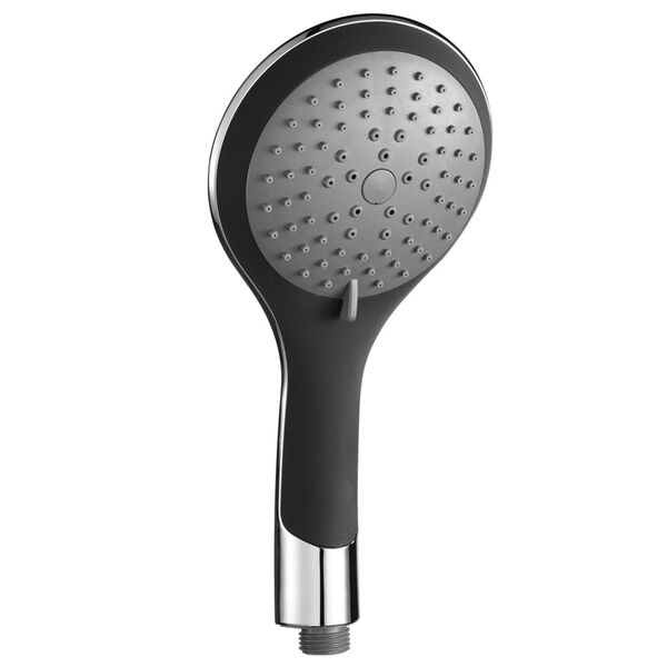 SCH&Uuml;TTE Hand Shower 5 Functions BROADWAY Black-Chrome