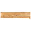 vidaXL Table Top Live Edge 160x20x3.8 cm Solid Wood Mango