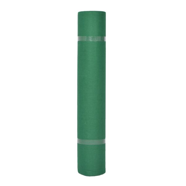 vidaXL Exhibition Carpet Plain 1x24 m Green