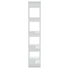 vidaXL Book Cabinet/Room Divider White 80x30x160 cm Engineered Wood