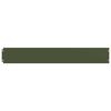vidaXL Lawn Edgings 50 pcs Olive Green 15x103 cm Cold-rolled Steel