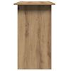 vidaXL Desk Artisan Oak 80x45x74 cm Engineered Wood