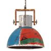 vidaXL Industrial Hanging Lamp 25 W Multicolour Round 40 cm E27