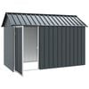 vidaXL Bird Cage Anthracite 215 x 112 x 141 cm Galvanised Steel