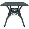 vidaXL Garden Table Green 150 x 90 x 72 cm Aluminium