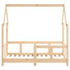 vidaXL Kids Bed Frame 70x140 cm Solid Wood Pine