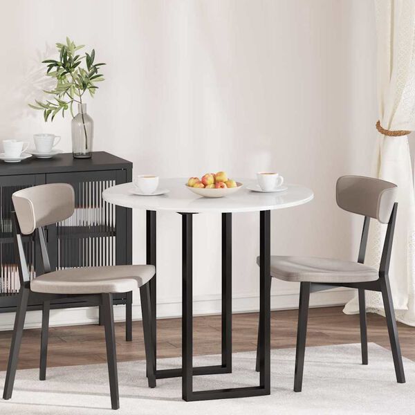 vidaXL Table Top High gloss white 80 x 80 x 1.5 cm Engineered Wood