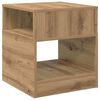 vidaXL End Table 2 pcs Artisan Oak 40.5 x 40 x 45 cm Engineered Wood