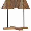 vidaXL Christmas Tree with Stand Brown 151 cm Solid teak wood