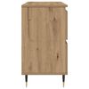 vidaXL Bathroom Cabinet Artisan Oak 80x33x60 cm Engineered Wood