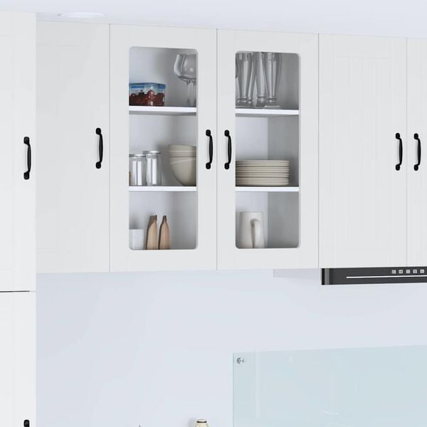 vidaXL Kitchen Cabinet White 80 x 31 x 80 cm Engineered Wood