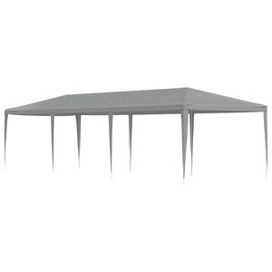 vidaXL Party Tent Light Grey 900 x 300 x 255 cm PE and Steel