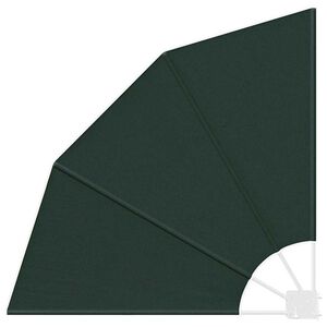 vidaXL Balcony Privacy Screen Dark Green 115 x 115 cm Polyester