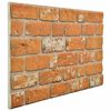 vidaXL 3D Wall Panels with Light Brown Brick Design 10 pcs EPS