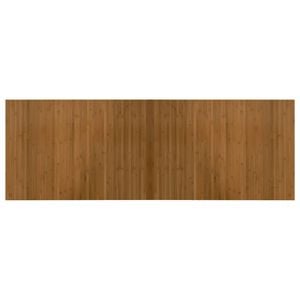 vidaXL Rug Rectangular Brown 70x200 cm Bamboo