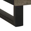 vidaXL Bedside Cabinet Black 50x33x62 cm Solid Wood Mango