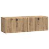 vidaXL Wall-Mounted TV Cabinet 98 x 31 x 30 cm Artisan Oak