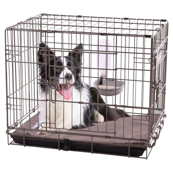 FLAMINGO Dog Water Bowl with Bottle Diza 480ml