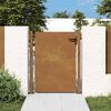 vidaXL Garden Gate 100x150 cm Corten Steel
