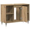 vidaXL Bathroom Cabinet Artisan Oak 80 x 33 x 60 cm Engineered Wood