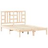 vidaXL Bed Frame without Mattress 135x190 cm Double Solid Wood