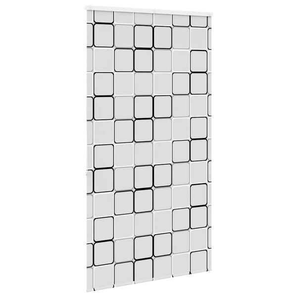 vidaXL Shower Roller Blind with Cassette 140x240 cm Fabric Width 136 cm