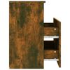 vidaXL Bed Cabinets 2 pcs Smoked Oak 50x32x60 cm
